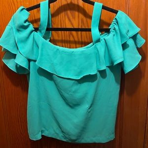 Brand new green crop top